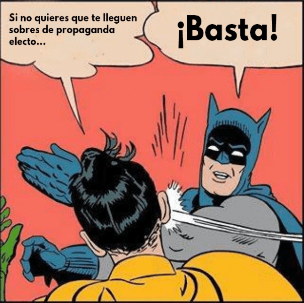 batman y robin propaganda electoral